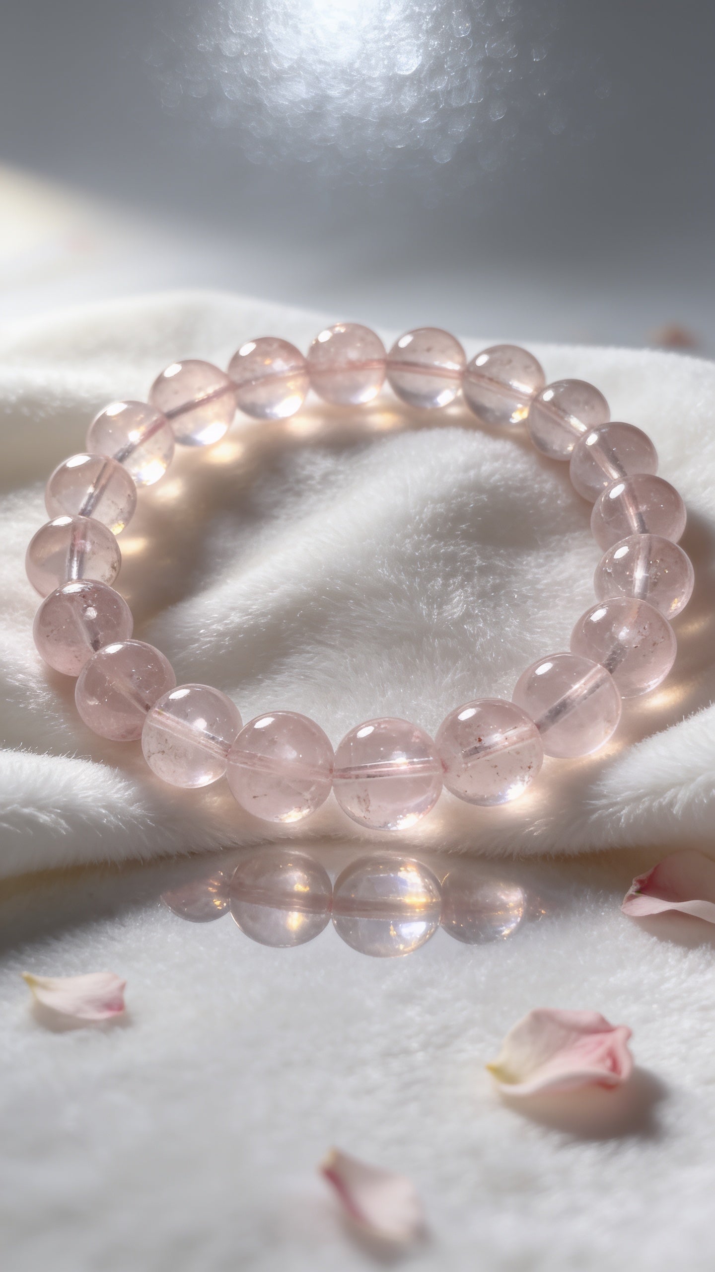 Starlight Rose Quartz 12mm