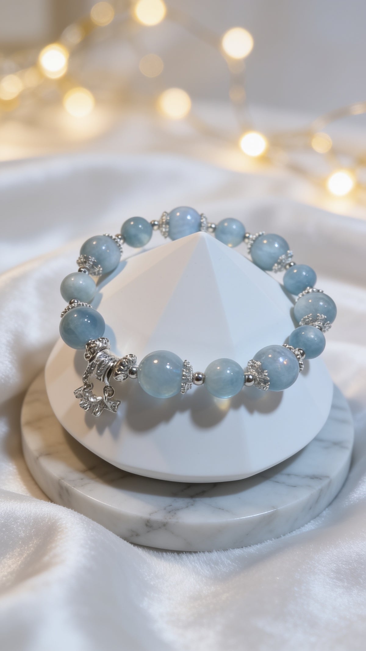 Aquamarine 8 + 10mm