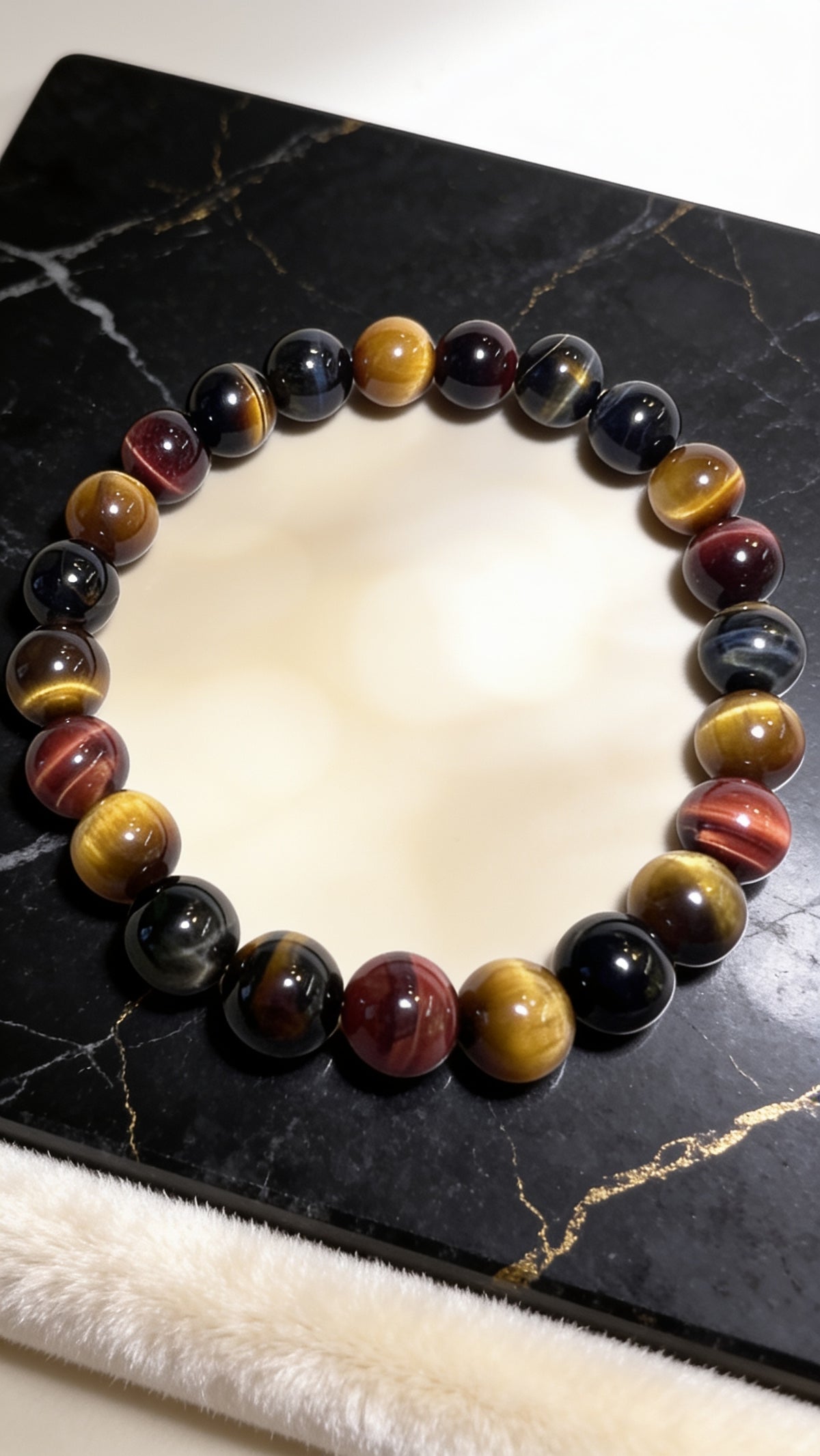 Rainbow Tiger Eye 8mm